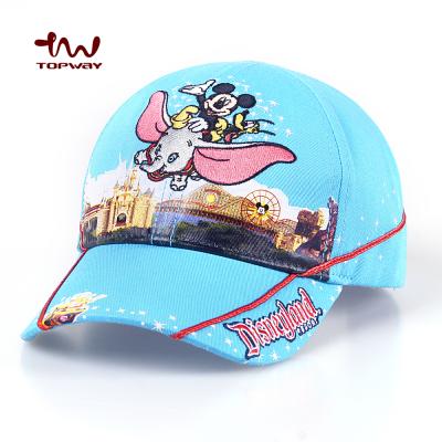 China Eco-Friendly Wholesale Custom Kids Hats Kids Baseball Cap With Embroidery for sale