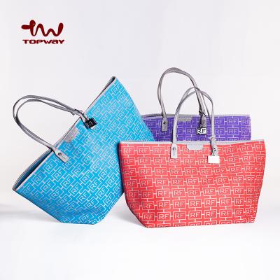 China 2018 Fashionable Hot Sale Women Shoulder Shopping Bag Tote Bag for sale