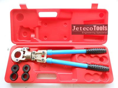 China JLD-1632 manual hand press pipe tool, for pipe crimping 16-32mm, Jeteco Tools brand pipe clamping tool for sale