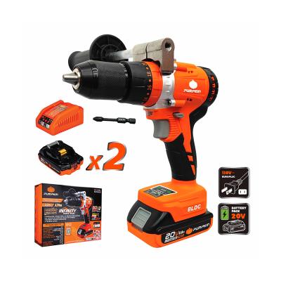 China PUMPKIN TOOLS 20V LI-ION 2 SPEED BRUSHLESS IMPACT DRILL 50260 for sale