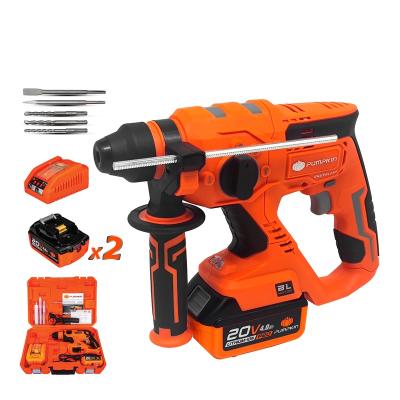 China PUMPKIN TOOLS 20V LI-ION 3 FUNCTIONS BRUSHLESS ROTARY HAMMER 26mm PM50258 for sale