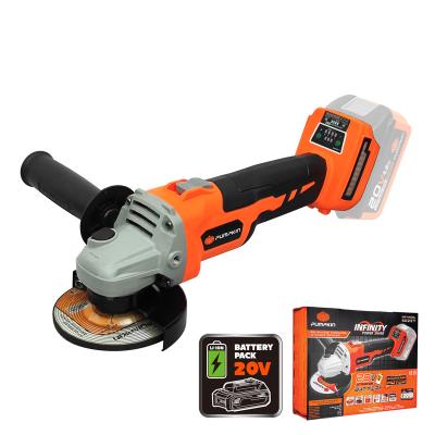 China Surface Treatment PUMPKIN TOOLS 20V DISCOVER BL 2 GEAR ANGLE GRINDER W/BOX 115mm for sale