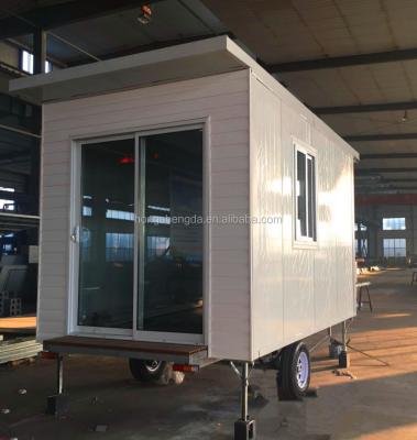 China Small one bedroom hotel mobile home prefab office trailer for sale for sale