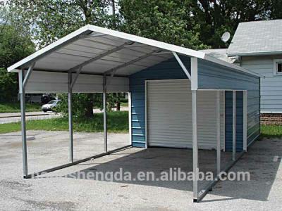 China Low Cost Metal Sheds / Garage With Storage Shed For Sale for sale