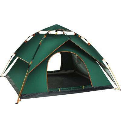 China Extended Type Outdoor Waterproof 1-2 Person Hiking Military Beach Folding Automatic Pop Up Camping Tent for sale