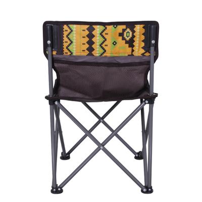 China Aluminum alloy + oxford fabric fashion wholesale OEM factory beech folding outdoor camping chair for sale