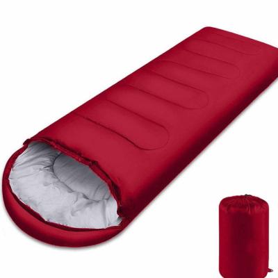 China Envelope Type Good Quality Envelope Sleeping Bag Cavity Cotton Adult Sleeping Bag For Outdoor for sale