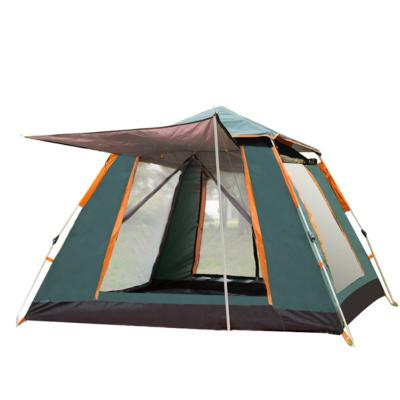 China Extended type hot sale big camping tent family disaster relief waterproof outdoor tents with competitive price for sale