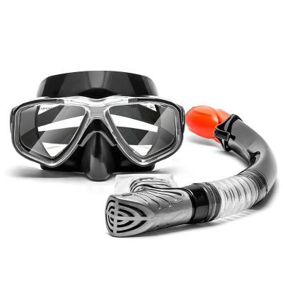 China Professional Snorkeling Snorkeling And Snorkeling Fog Goggles Swimming Easy Blast Tube Set Diving Mask for sale