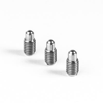 China Industrial Equipment SUS 304 Half-thread Plunger Ball Screw Plunger Spring Building Material Locking Spring Plunger for sale