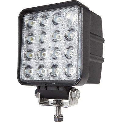 China Aluminum Alloy Truck Led Lights Square Led Light 4x4 Offroad 48w Led Work Light for sale