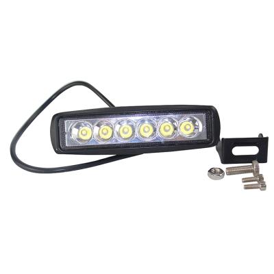 China 9-36 Volt Dc Input Off Road Truck 18w Led Light Bar Car , Led Bar Lamp for sale