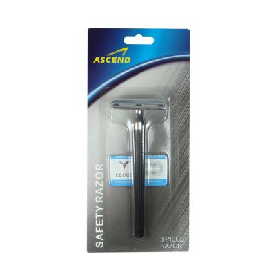 China Single Blade Most Popular Double Sided Edge Safety Shaving Razor For Middle East, Dubai, Ukraine, Russia for sale