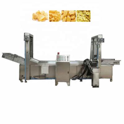 China Hotels Frinch Fries Making Machine Industrial Deep Fryer Machine Continuous Frying Machine Conveyor for sale