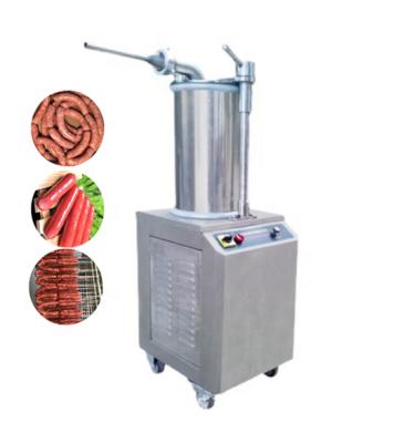 China Electric Quantitative Automatic Stuffing Machine/Sausage Stuffing Machine/Hotels Sausage Stuffer Filling Machine for sale