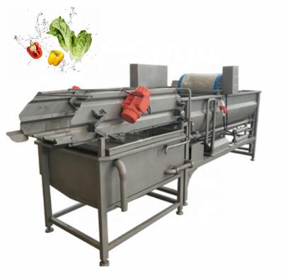 China Fruit Vegetable Washing Machine Fruit Vegetable Washing Machine Plant 3 Stage Washing Machine Fruit Washing Machine for sale