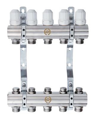 China Flexible Radiator Systems Stainless Steel Manifold Water Supply Manifold for sale