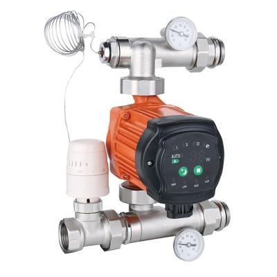 China SUNFLY XF15189D Heating System Ground Water Center Mixing System Heating Control Center Brass Mixed Water for sale