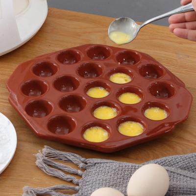 China Home 19 Disposable Creative Ceramic Egg Tray Creative Microwave Snail Tray French Amazon Snail Tray for sale