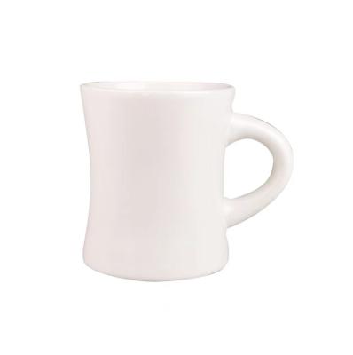 China Wholesale Disposable Nordic Custom Sublimation Coffee Tea Cups Porcelain White Ceramic for sale