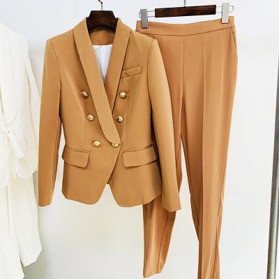 China NOVANCE OLX082 Breathable Spring Teams Slim Two Piece Set Coats Women Coat Jacket Outerwear Women Office Suit Jackets For Women 2021 for sale