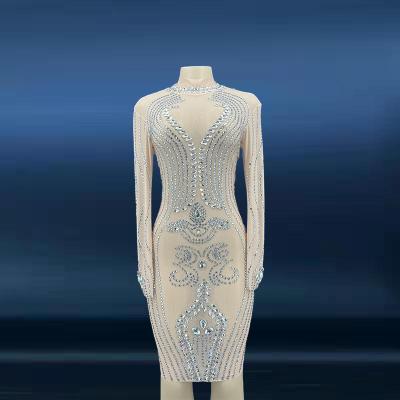 China Latest Design Breathable Shinny The Lady Elegant Summer Cotton Women's Dress Women's Slim Luxury Evening Party Red Carpet Dress for sale