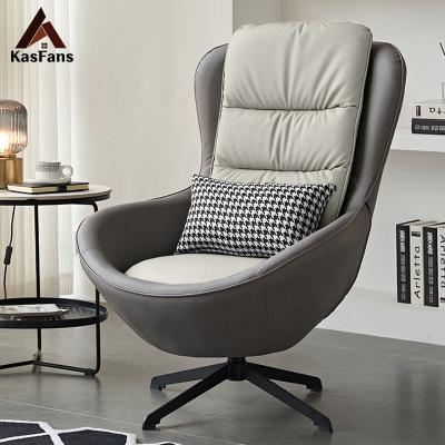 China Customized Modern Style Leisure Chair Office Use Sofa High End Simple Fuzzy Fabric Lounge Chair With Back Support for sale