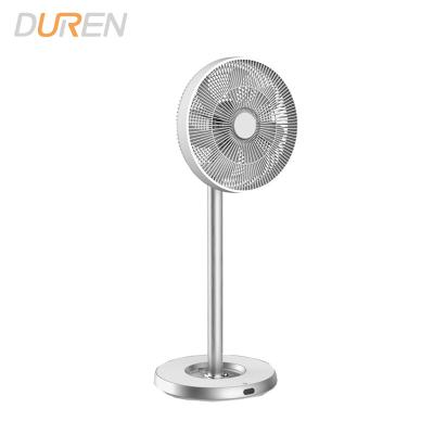 China 12 Inch Plastic Short Pedestal Standing DC Fan for sale