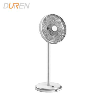 China Plastic DC 12 Inch Smart Standing Fan With Oscillation for sale