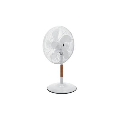 China Hotel New Design 16 Inch Industrial Commercial Standing Pedestal Swinging Wooden Fan for sale