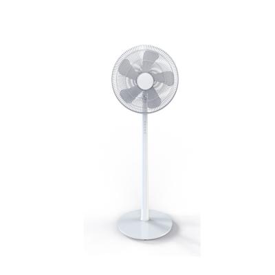 China Best Selling Hotel Electric Fan Floor Stand Quiet White Standing Floor Fan for sale