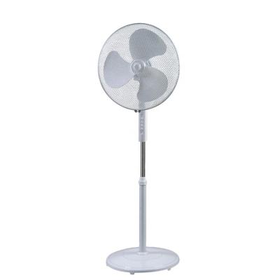 China Hotel Quality Guaranteed 220v 3 Speed ​​High Speed ​​Floor Fan 45W 16 Inch Stand Air Cooler Fan for sale