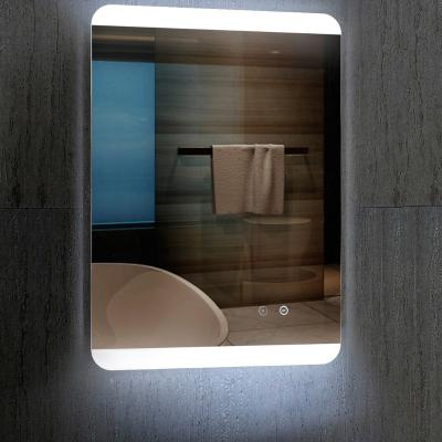 China High Quality Bright LED Mirror Home Bathroom Accessories Furniture Storage Cabinet Bathroom Cabinet Smart Mirror for sale