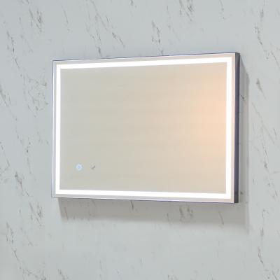 China High Quality Luminous Bathroom Lighting Mirror Manufacturer Foshan China LED Defogged Blue Tooth Smart Bathroom Mirror for sale