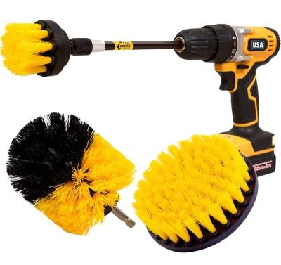 China Portable Wholesale 3pcs Power Brushes for Cleaning for sale