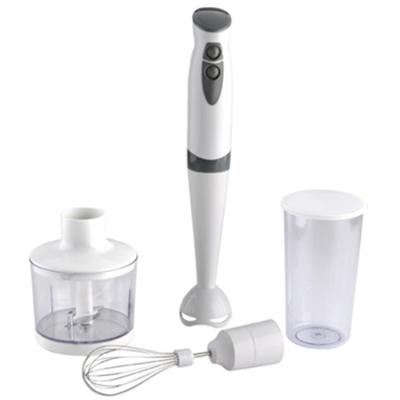 China Household Plastic CB CE ROHS Stick DC Motor 3 in 1 Function Electric Juice Blender Food Hand Blender for sale