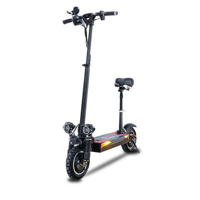 China Jue Shuai 48V 2000W Suspension Power 100KM E Scooter Lithium Battery High Bottom Foldable Scooter Dual Motor Hydraulic Electric Scooter for sale