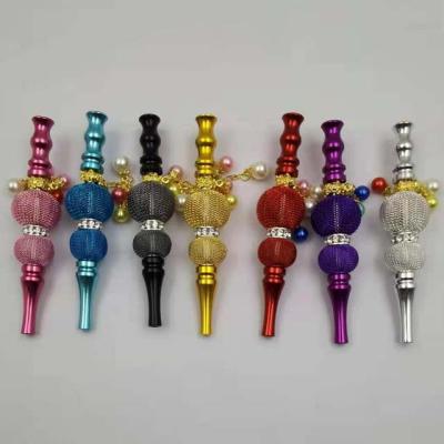 China Wholesale Metal Amazon Animal Dollar Shape Shisha Mouth Tips Cigarette Holder Bling Hookah Smoking Tips for sale