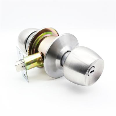 China Apartments Competitive Price China Manufacture Bathroom Sliding Door Lock Cylindrical Handle for sale