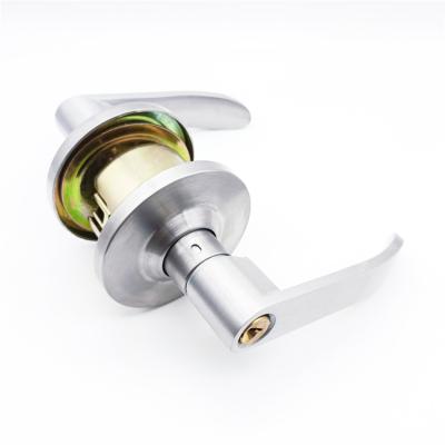 China Apartments Factory Entrance Professional Privacy Lock Set Bedroom Door Lock High Quality Wood Handle for sale