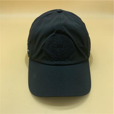 China COMMON Cheap Price Embroidery Custom Logo Black Narrow Style Baseball Cap for sale