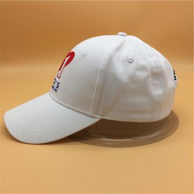 China COMMON Bulk Sale 6 Panel 100% Cotton Wholesale Custom Logo Embroidery White Sport Baseball Cap for sale