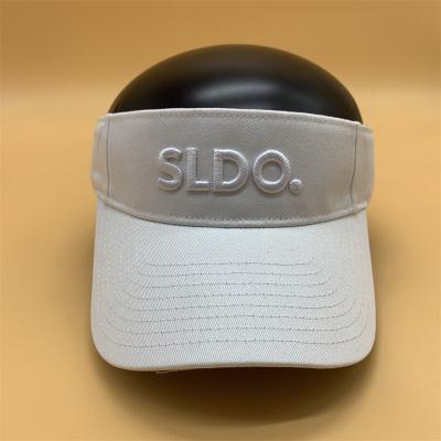 China Custom three d embroidery JOINT logo tide visor air top cotton material for sale