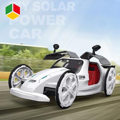 China Hot Selling Solar Power Car Top Row ROD Solar Power Car DIY Toy Technology Educational Science Kit Amazon From QS Dorshipping For Children 23.5*11.5*7cm for sale