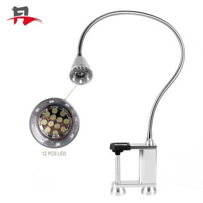 China Super Bright Corrosion Resistance 12 LED Battery Operated BBQ Light With Magnetic Low Adjustable Flexible Gooseneck Screw Clamp BBQ Light for sale