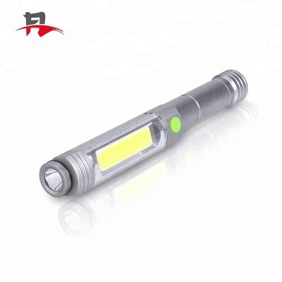 China Working Flashlight Pen Torch Work Light Magnetic SOS Distress Portable LED Flashlight Hand Working Mini Pocket COB Light Inspection Lamp for sale