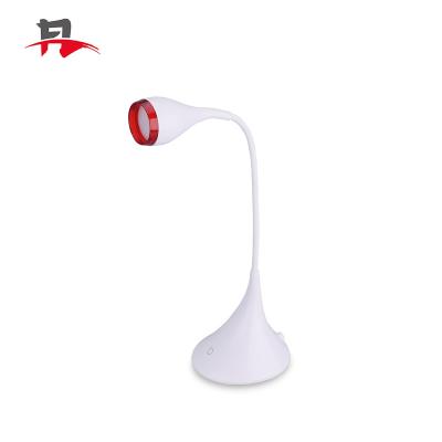 China Modern 14 LED USB Rechargeable Desk Lamp Portable Adjustable Led Reading Light for sale