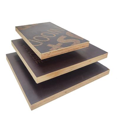 China Modern Origin 18mm Grade E0 Commercial Guangxi Black Film Faced Plywood Sheet For Concrete Formwork for sale