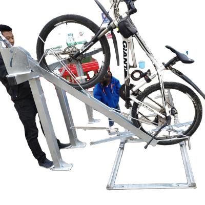 China double decker bicycle rack / two tier bike rack 1950*450mm for sale