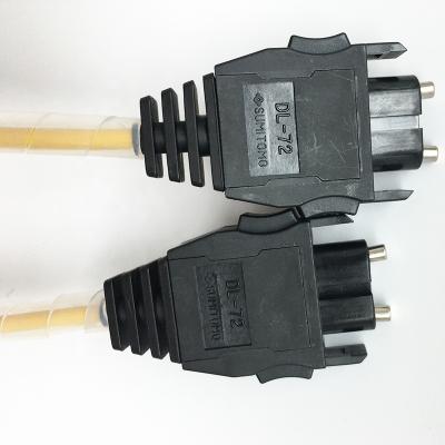 China FTTP Mitsubishi DL-72ME Connector H-PCF Fiber CS-DL72 Fiber Optic Telecom Cable for sale